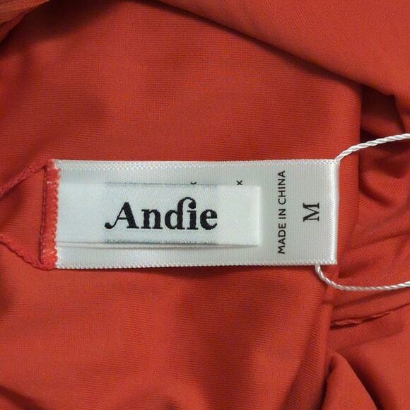 Andie Swim Asbury Rib One Piece Siren Swimwear Bathing Suit Size M New - Picture 5 of 10